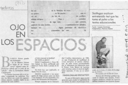 Ojo en los espacios  [artículo] Violeta Güiraldes.