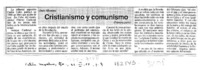 Cristianismo y comunismo  [artículo] Inés Moreno.