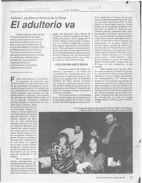 El adulterio va  [artículo] C. D.