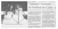 "Infieles" invitada al festival de Cádiz  [artículo].
