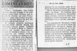 Comentando --  [artículo] A. P.