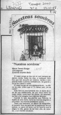 "Nuestras sombras"  [artículo].