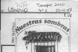 "Nuestras sombras"  [artículo].