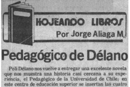Pedagógico de Délano