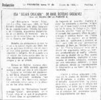 Esa "Tierra chúcara" de Raúl Botelho Gozálvez