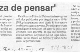 "La Belleza de pensar"