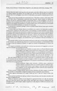 Gabriela Mistral, magisterio y niño  [artículo] Patricia Guerrero Baeza.