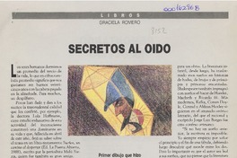 Secretos al oído  [artículo] Graciela Romero.