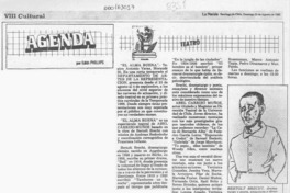 Teatro  [artículo] Edith Phillips.