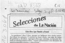 Libro libre  [artículo] Alone.