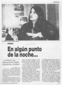 En algún punto de la noche --