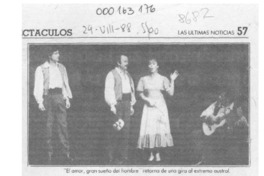 El "Amor" vuelve a Santiago  [artículo].