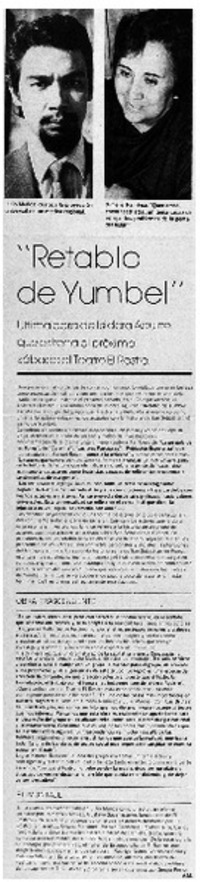 "Retablo de Yumbel"