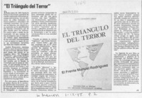 "El triángulo del terror"  [artículo] J. R.