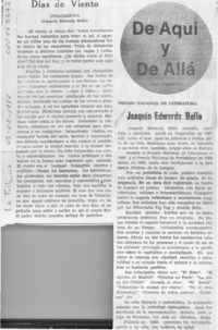 Joaquín Edwards Bello