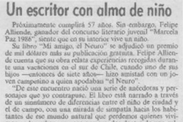 Un escritor con alma de niño