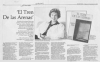 "El tren de las arenas"  [artículo] María Soledad Dalbosco.