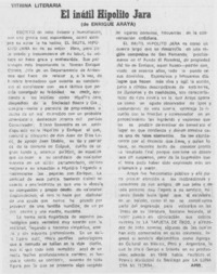 El inútil Hipólito Jara