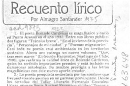 Recuento lírico
