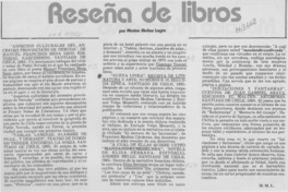 Reseña de libros