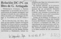 Relación DC-PC en libro de G. Arriagada