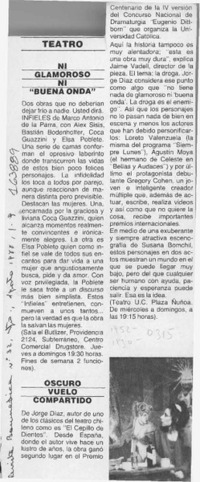 Teatro  [artículo].