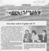 Otro libro sobre el golpe del 73  [artículo].