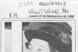 Salió gente al camino en sala Alejandro Flores  [artículo].