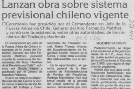 Lanzan obra sobre sistema previsional chileno vigente