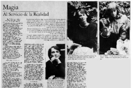 Magia al servicio de la realidad