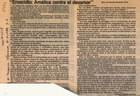 "Eroscidio, amática contra el desamor"  [artículo] Enrique Skinner Zavala.
