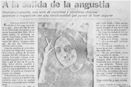 A la salida de la angustia