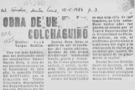 Obra de un colchagüino