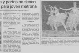 La poesía y partos no tienen secretos para joven matrona