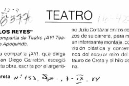 "Los Reyes"  [artículo].