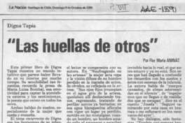 "Las huellas de otros"