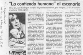 "La Contienda humana" al escenario  [artículo].