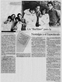 Un "Burlitzer" para la nostalgia y el espectáculo