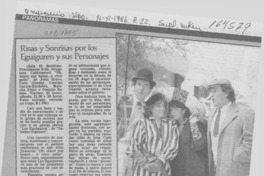 Risas y sonrisas por los Eguiguren y sus personajes