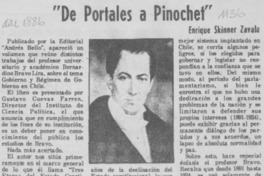 "De Portales a Pinochet"