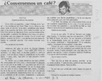 Conversemos un café?