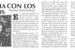 Comparte su poesía con los niños