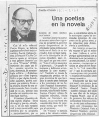 Una poetisa en la novela