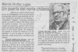 Un puerto del norte chileno