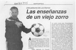 Las enseñanzas de un viejo zorro  [artículo] Víctor Geraci.