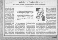 Volodia y el país prohibido  [artículo] Cristián P. Flores.