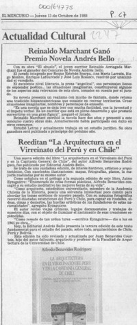 Actualidad cultural  [artículo].