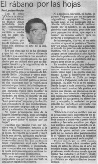 El rábano por las hojas