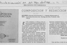 Composición y redacción