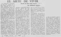 El arte de vivir